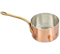 Pentole Agnelli ALCU105F12 Faitout en cuivre étamé avec 1 poignée, 12 cm