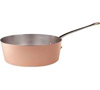 Pentole Agnelli ALCU105F20 Faitout en cuivre étamé avec 1 poignée, 20 cm