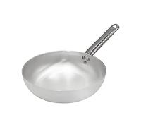 Pentole Agnelli ALMA111B40 Casserole à Sauter Haut, Poignée Tubulaire, Aluminium Professionnel, 40 cm