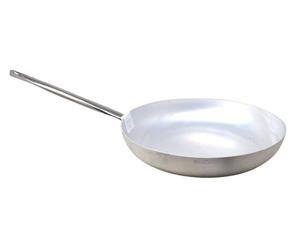 Pentole Agnelli ALMA111B40 Poêle haute, manche tubulaire Aluminium 40 cm