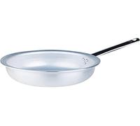 Pentole Agnelli ALMA111BM32 Poêle à Frire à Sauter Les Pâtes et Le Riz avec Poignée Tubulaire en Acier Inoxydable, Aluminium, 32 cm