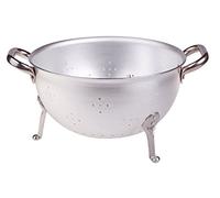 Pentole Agnelli ALMA11522 Passoire 3 Pieds avec 2 Poignées en Acier Inoxydable, Aluminium, 22 cm
