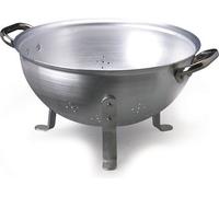 Pentole Agnelli ALMA11524 Passoire 3 Pieds avec 2 Poignées en Acier Inoxydable, Aluminium, 24 cm