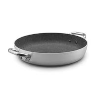 Pentole Agnelli ALSA110GPI20 Ligne Shark Skin Induction, Poêle antiadhésive avec 2 poignées en acier inoxydable, 20 cm