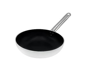Pentole Agnelli ALSA111BS32 Platinum à tête fraisée Haute pour Sauter, avec poignée Tubulaire en Acier Inoxydable, 32 cm, Argent