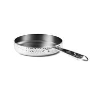Pentole Agnelli ALUM111M24 Poêle Aluinox 3ply Martelato 24 cm Acier inoxydable induction