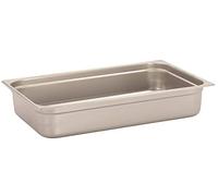 Pentole Agnelli Bassine Gastronorm 1/1, Acier Inoxydable 53x32.5x10 cm
