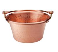 Pentole Agnelli COCM44M32 Poteau avec Manche Arc, Cuivre, 32 cm