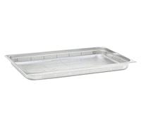 Pentole Agnelli COIXGPP11020 Bassine Four 1/1 Acier Inoxydable, Argent, 53 x 32,5 x 2 cm