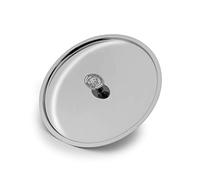 Pentole Agnelli Couvercle avec Taquet, Aluminium 16 cm Acier