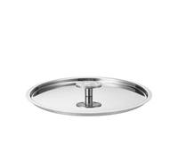 Casserole Agnelli ALUM12924, forme ronde, miroir, acier inoxydable, acier inoxydable, Agnelli 1907, 24 cm