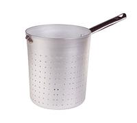 Pentole Agnelli Égouttoir en Aluminium avec poignée Tubulaire en Acier Inoxydable, argenté 14 cm Argent