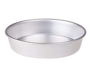 Pentole Agnelli FAMA43/626 Moule à gâteau Conique avec Rebord, Aluminium, 26 X 26 X 6 cm