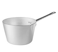 Pentole Agnelli Family Cooking Aluminium Conical Casserole Pan, Diameter 24 Cm.