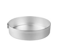 Pentole Agnelli Family Cooking Aluminium Cylindrical Cake Mould with Ring, Diameter 30 Cm.
