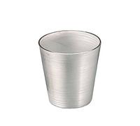 Pentole Agnelli Lot de 10 moules en Aluminium pour Crème Caramel 7 x 7 x 5 cm Aluminium