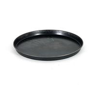 Pentole Agnelli pâtisserie et Pizza Moule à Tarte Rond pour Pizza, tôle, Bleu 28x28x2.5 cm Bleu
