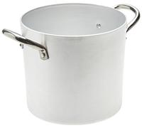 Pentole Agnelli pcmx0316 Faitout Aluminium avec 2 poignées, Acier Inoxydable, 16 cm