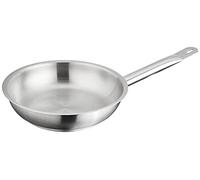 Pentole Agnelli - Poêle en Acier Inoxydable 18/10 avec Manche Tubulaire 20 cm Acier