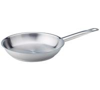 Pentole Agnelli - Poêle en Acier Inoxydable 18/10 avec Manche Tubulaire 28 cm Acier