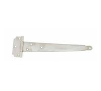 Penture anglaise acier zingu? blanc Afbat 300 mm