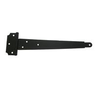 Penture anglaise - L : 200 mm - fixation murale - 42.7 x 2 mm - noir