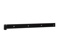Penture bout droit - D14 - L : 600 mm - 35 x 4 mm - noir