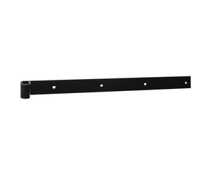 Penture bout droit - D14 - L : 600 mm - 35 x 4 mm - noir