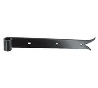 Penture droite - Queue de carpe - Hauteur : 40mm x épaisseur : 6 mm Ø 14 L.500MM
