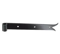 Penture droite - Queue de carpe - Hauteur : 40mm x épaisseur : 6 mm Ø 14 L.700MM