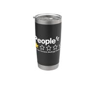 People One Star Rating ne recommanderait pas drôle introverti Gobelet isotherme en acier inoxydable double paroi