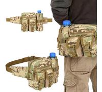 Peosaard Sac de détection de métaux, Pochette détection métaux, Sac Bouteille d'eau en Nylon rétractable 9, 1x3, 5x7, 5 Pouces avec Pochette multifonctionnelle, Cyclisme Fixe pour l'extérieur, Access