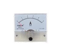 Peowuieu 85C1-A Analogique Panneau de Metre CC 5A AMP Amperemetre