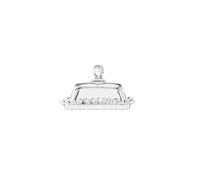 PEPAXON Beurrier en verre transparent avec couvercle | Transparent