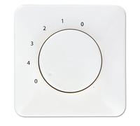 Pepeo Interrupteur mural pour ventilateurs de plafond sans éclairage, compatible avec les ventilateurs de toutes marques, encastré
