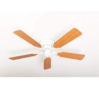 Ventilateur de plafond Kisa Deluxe WH Blanc / Erable Pepeo