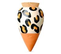 Pepin | Olla Terre Cuite à Planter | Arrosage Automatique et Ecologique pour Plante d'Intérieur et d'Extérieur | Irrigation Naturelle | Autonomie d'Environ 1 Semaine | OYA Léopard 25cl