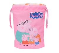 PEPPA Pig Baby Pig Sac à goûter Qualité et résistance maximale 20 x 25 cm