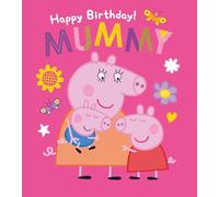 Peppa Pig Carte d'anniversaire pour maman Motif Peppa Pig