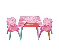 Arditex 19328166 Ensemble de sièges pour enfants Peppa Pig table & 2 chaises