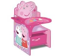 Chaise combinée 2en1 avec bureau - Peppa Pig
