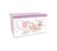FUN HOUSE Peppa Pig Coffre à jouets - Pliable - 55,5 x 34,5 x 34 cm - Pour enfant