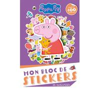 Peppa Pig - Mon bloc de stickers et activités - Collectif - Hachette Jeunesse - broché - Document jeunesse