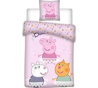 Peppa Pig - Parure de lit - Housse de Couette Peppa Pig Polyester, 140x200cm