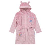 Peppa Pig Robe De Chambre Polaire Moelleuse Robe De Chambre Fille | Peignoir à Capuche Pour Filles Avec Oreilles 3D | Rose | 2-3 Ans