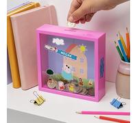 Peppa Pig Tirelire avec autocollants - Cadeau sous licence officielle pour chambre d'enfant Accessoires et décoration | Paladone