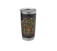 Pepperhead Producteur De Piments Gobelet isotherme en acier inoxydable double paroi