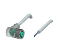 Pepperl+Fuchs Pepperl+Fuchs Boîtier de câble M12 coudé 3 pôles 5 m 2LED PUR gris Quantité:1