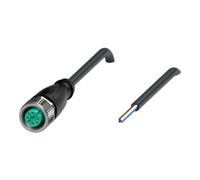 Pepperl+Fuchs Pepperl+Fuchs Boîtier de câble V1-G-BK10M-PUR-U noir 4 pôles M12 droit Quantité:1