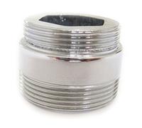PEPTE Adaptateur métallique Solide pour la Cuisine d'économie d'eau Robinet Robinet aérateur 22mm à 24mm 616453171350 Chromée